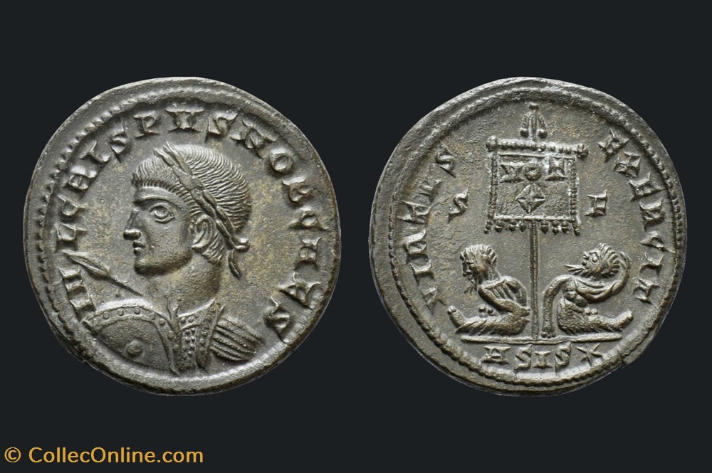 monnaies antiques a romaines republicaines imperiales crispus nummus
