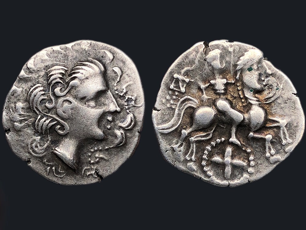 Redons - Statère monnaies antiques celtes redons statere