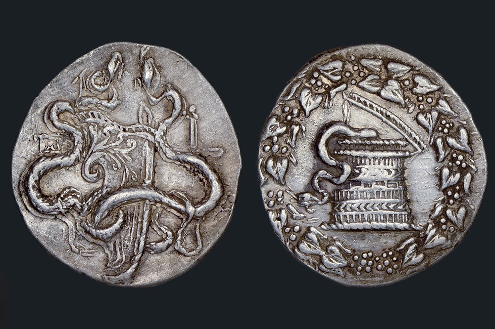 Phrygie - Cistophore monnaies antiques a autres phrygie cistophore
