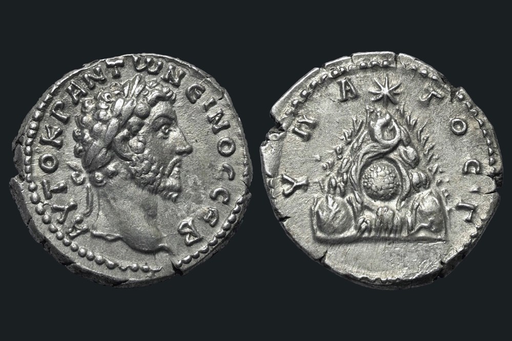 Marc Aurèle - Didrachme monnaies antiques romaines imperiales et republicaines marc aurele didrachme