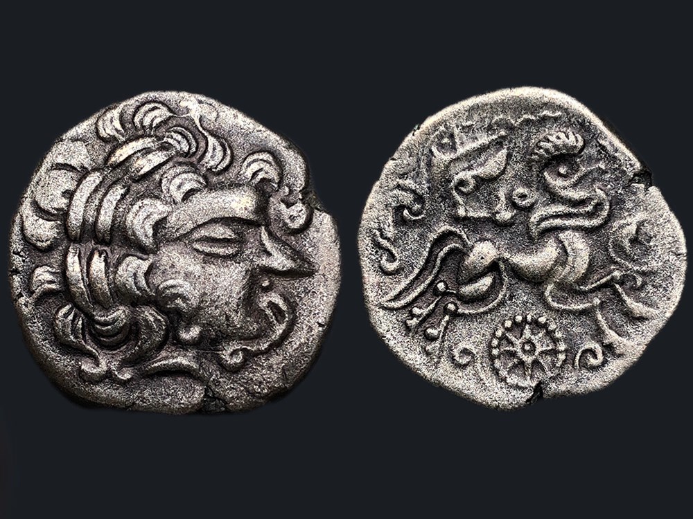 Redons - Statère monnaies antiques celtes redons statere