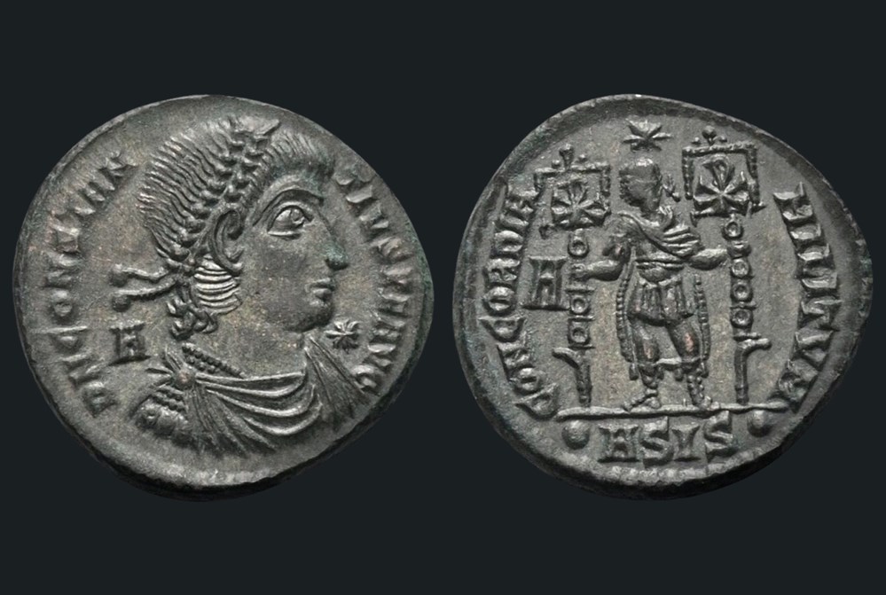 Constance II - Centenionalis monnaies antiques constance ii centenionalis