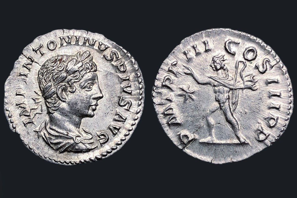 Elagabal - Denier monnaies antiques romaines imperiales et republicaines elagabal denier