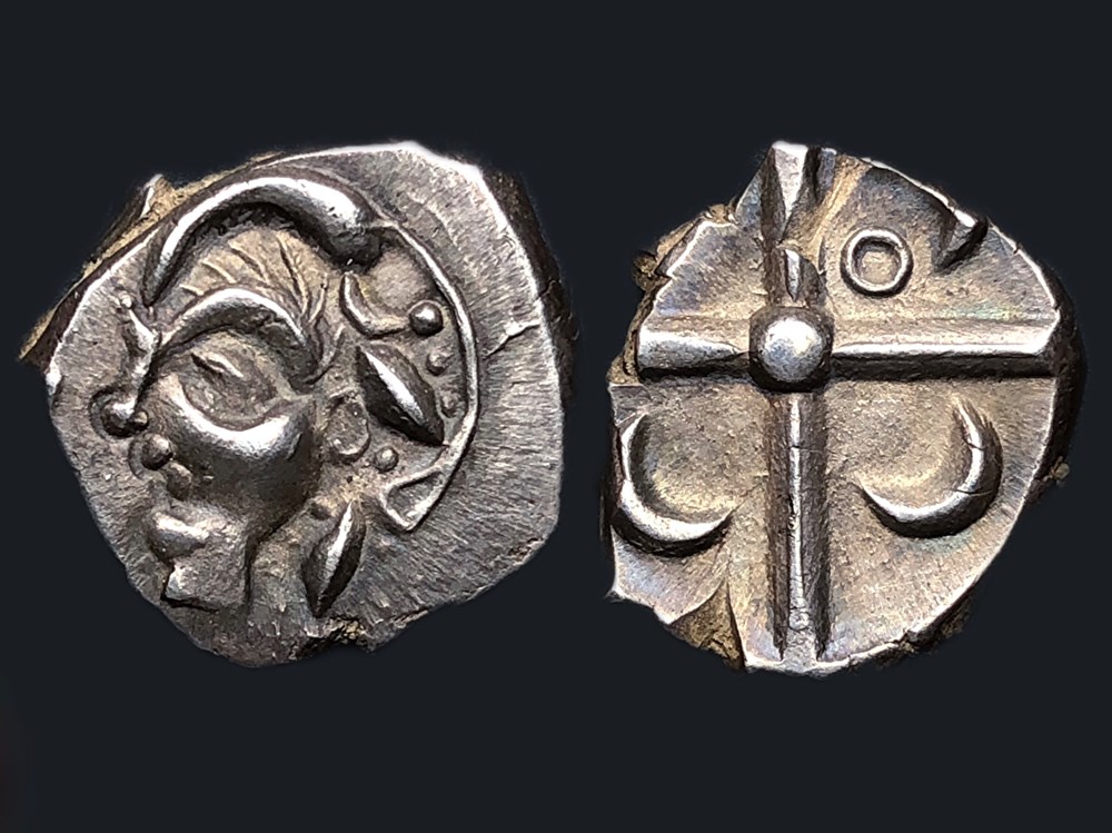 Volques Tectosages - Drachme monnaies antiques celtes volques tectosages drachme