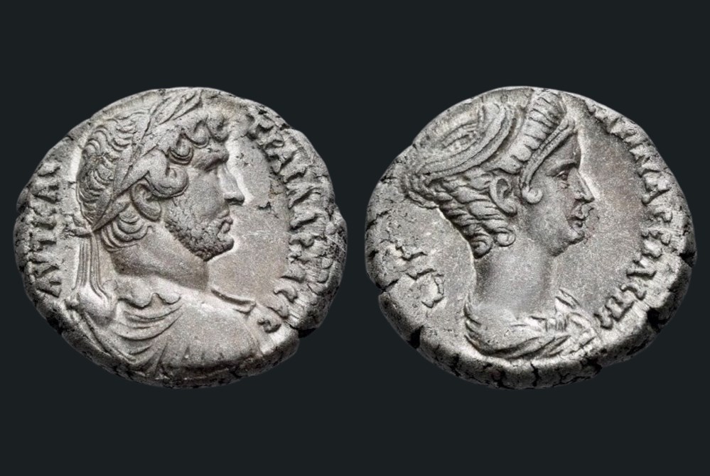 Hadrien - Tétradrachme monnaies antiques hadrien tetradrachme