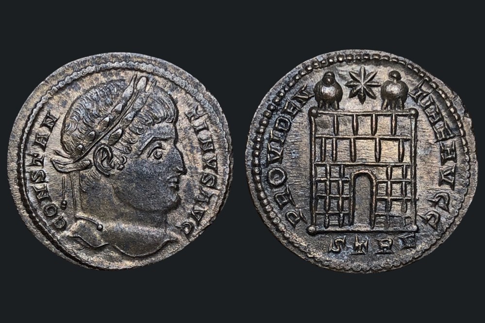 Constantin - Nummus monnaies antiques constantin nummus