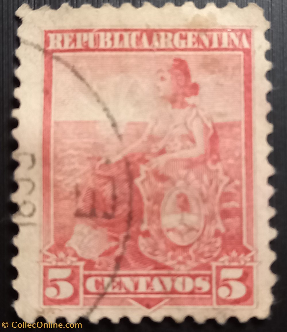 Argentine 1899 - Symbols of the Republic