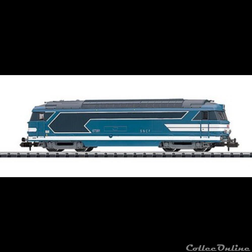 modelisme maquettisme train electrique locomotive diesel minitrix bb 67381