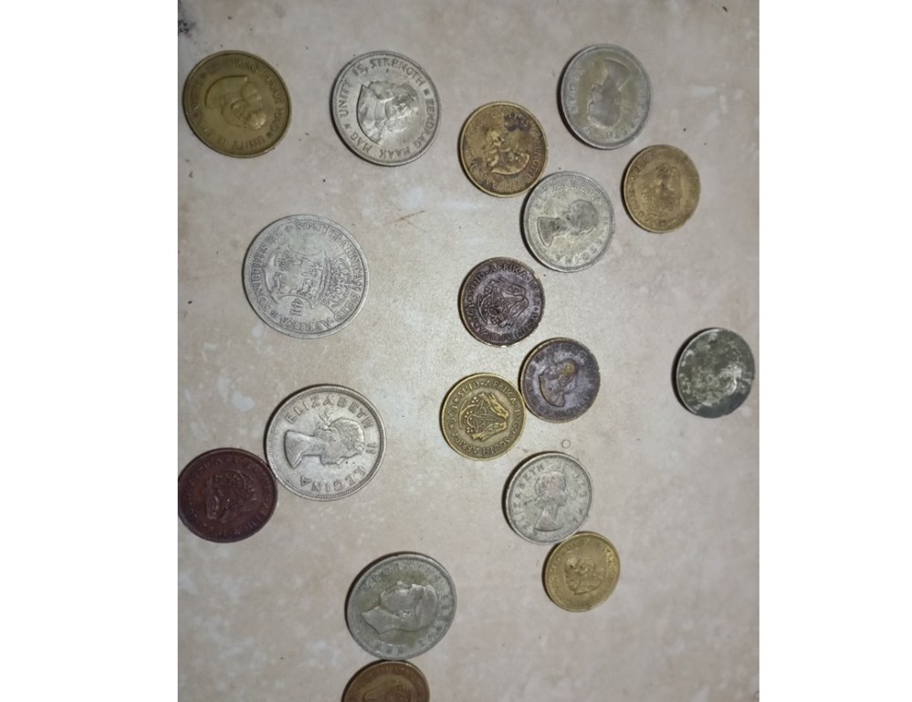 coins elizabeth ii regina georgivs sextvs rex