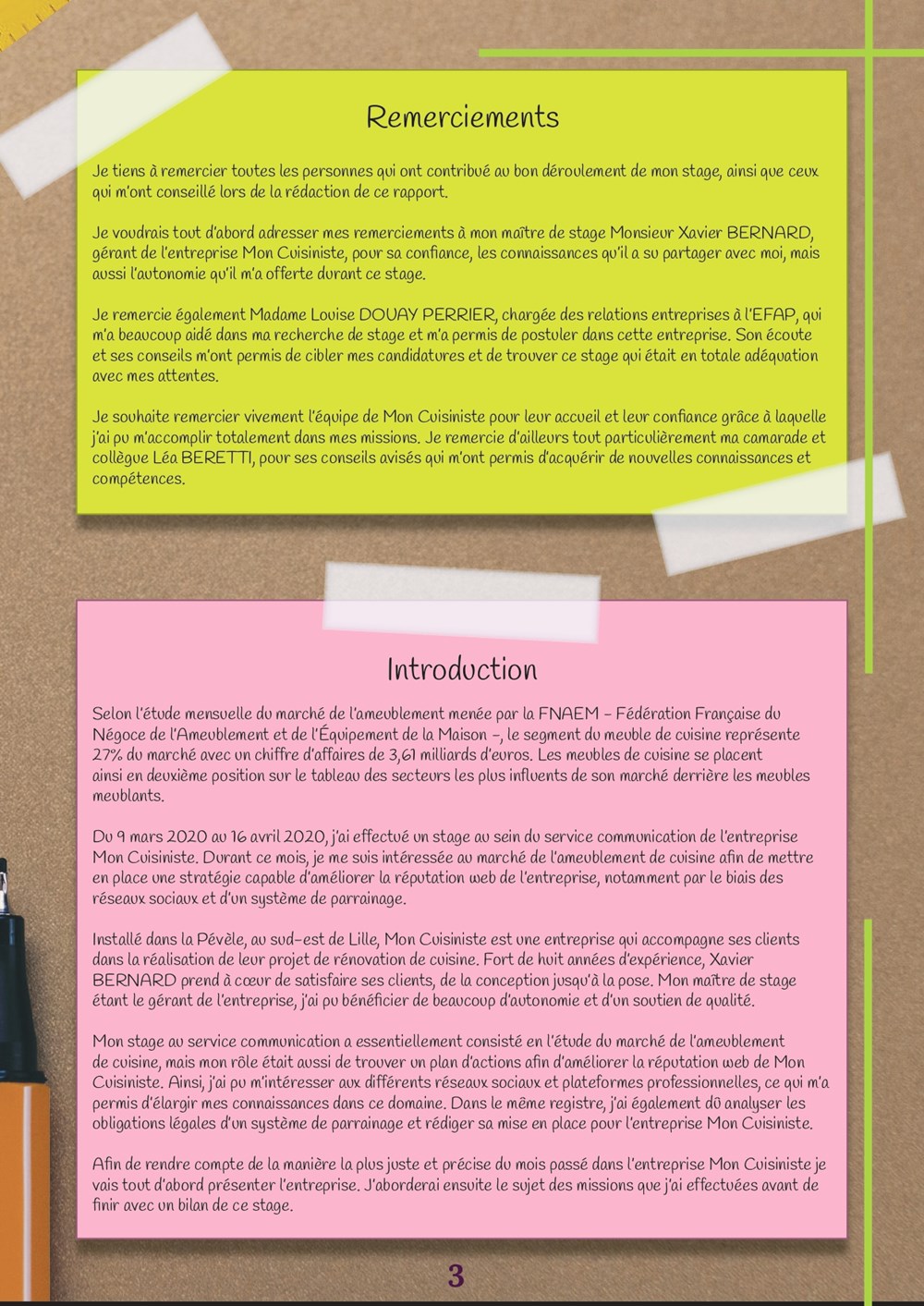 rapport de stage janelle legros e2 page 0003