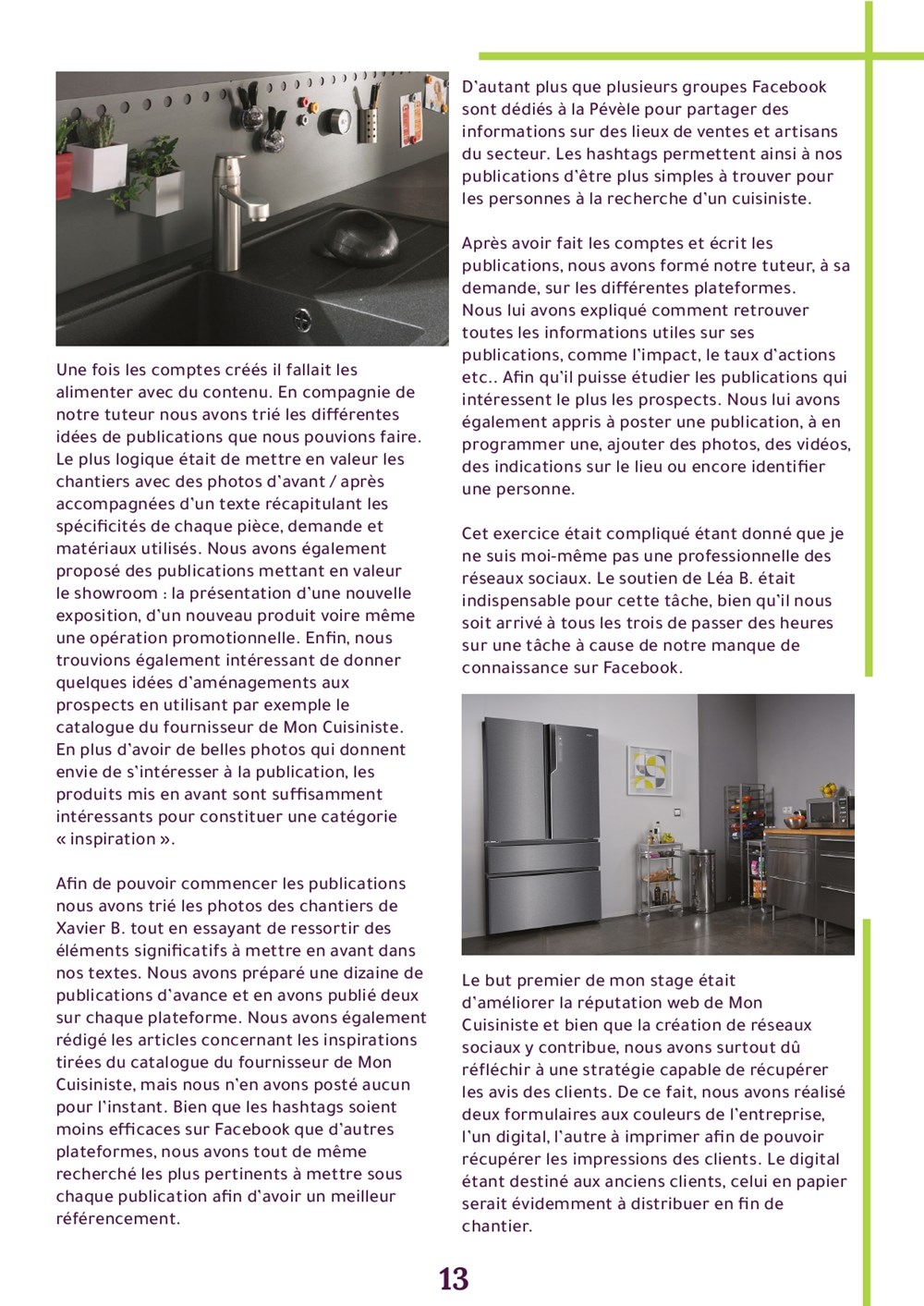 rapport de stage janelle legros e2 page 0013