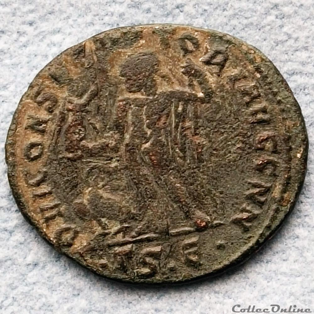 Follis ou nummus Constantin 1er monnaie antique romaine follis ou nummus constantin 1er
