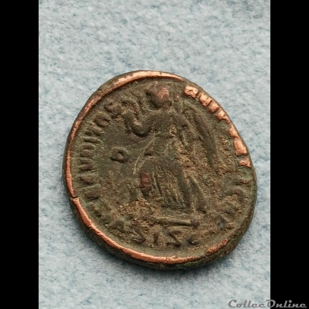 Nummus Valentinien Ier monnaie antique romaine nummus valentinien ier