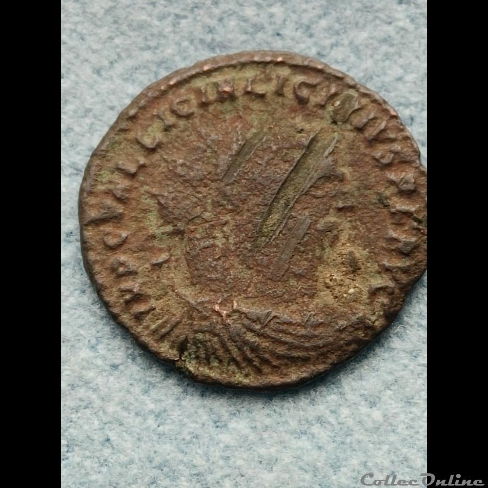 Follis ou nummus Licinius 1er monnaie antique romaine follis ou nummus licinius 1er