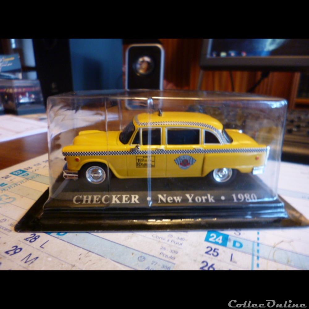 modele reduit voiture citroen taxi cheker 1980