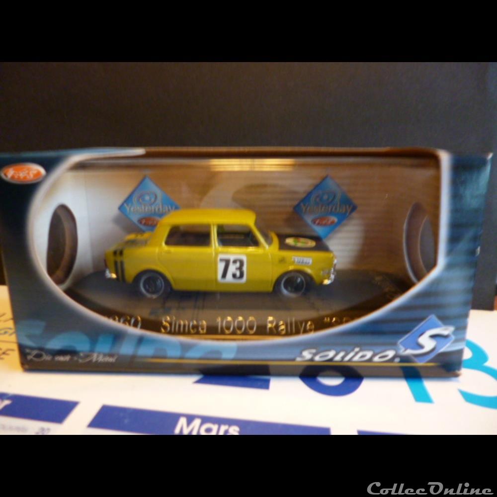 modele reduit voiture simca 1000 rallye