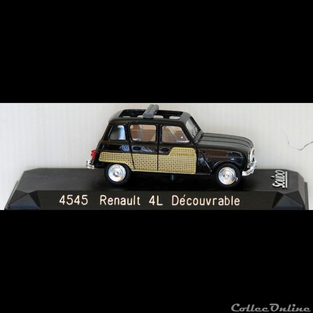 Voiture miniature Renault 4L (1964) La Parisienne