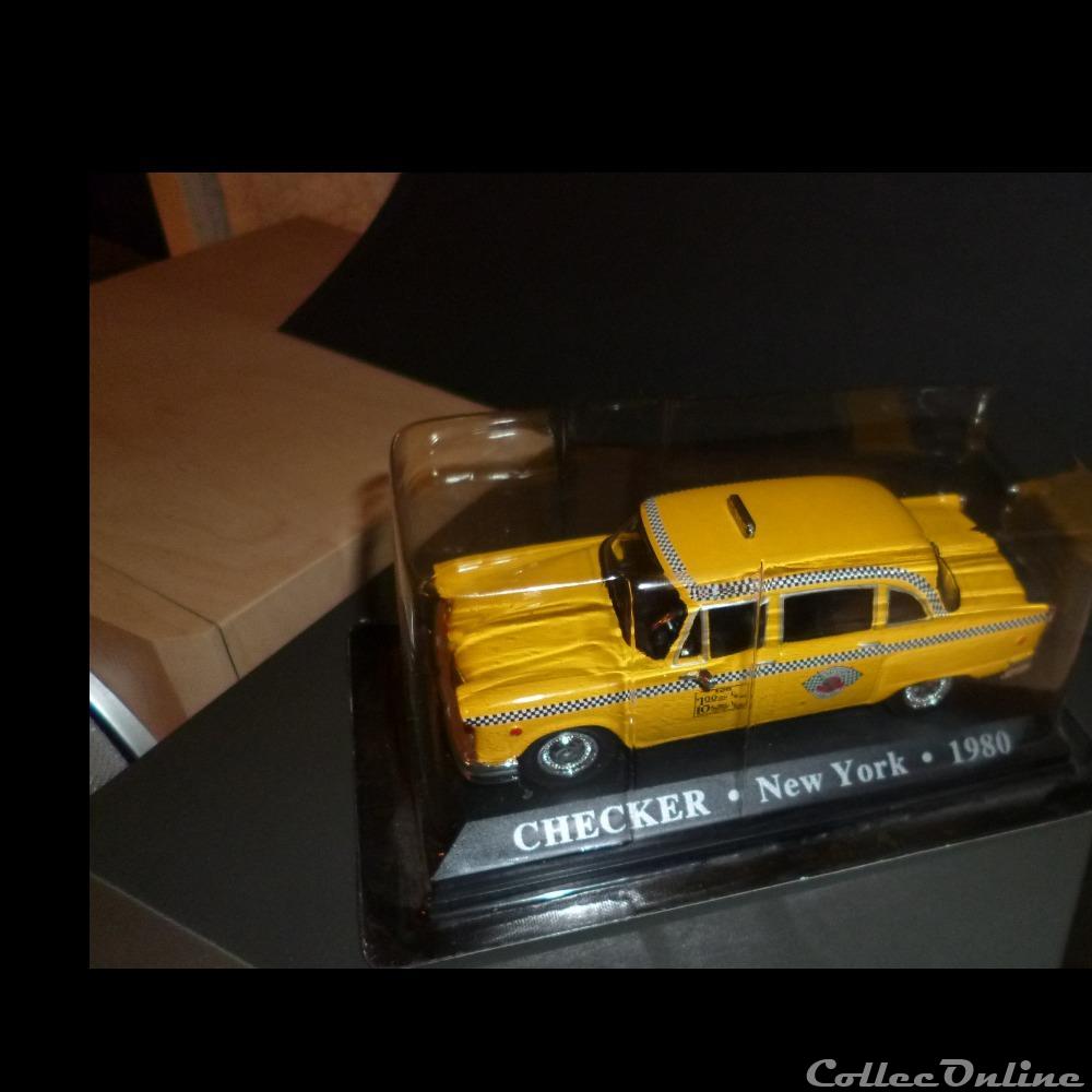 modele reduit voiture citroen taxi cheker 1980