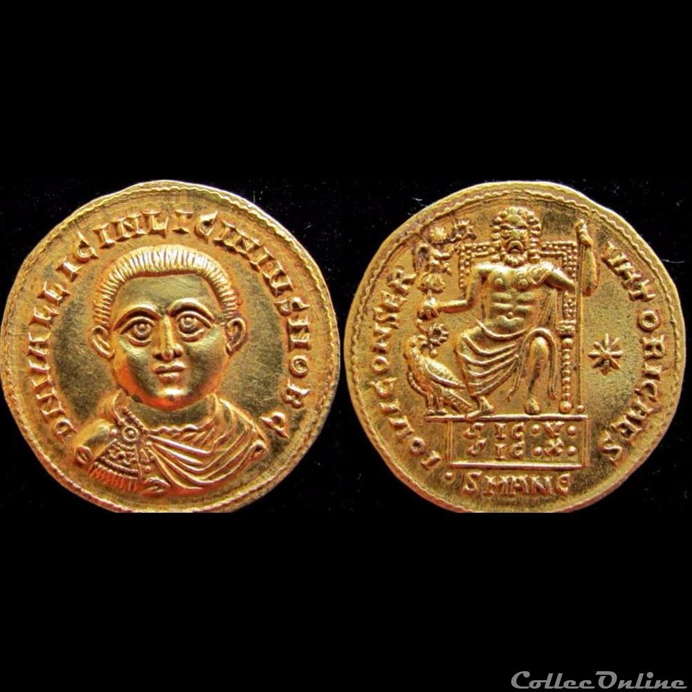 Licinius II - Aureus monnaie antique romaine licinius ii aureus