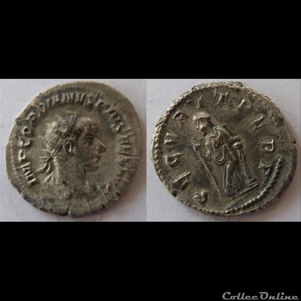 monnaie antique romaine gordien iii antoninien secvrit perp