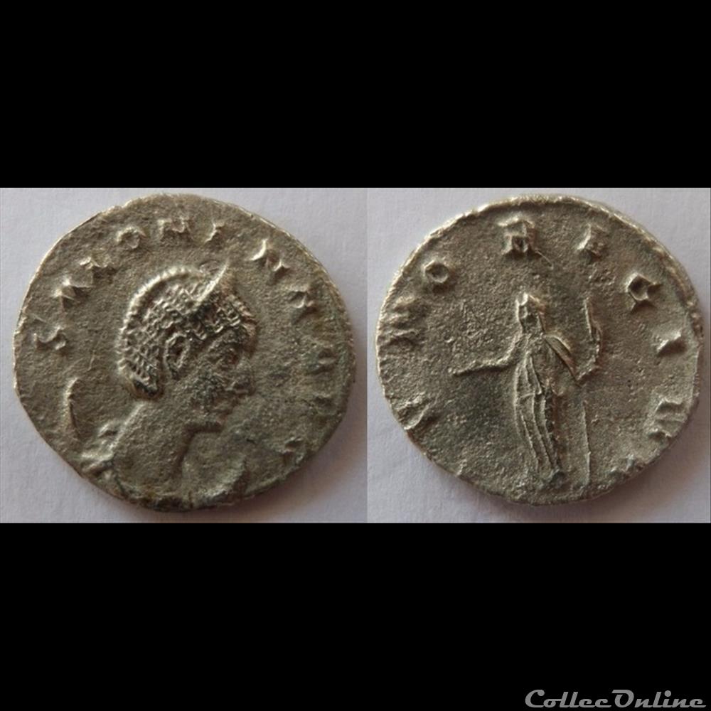 monnaie antique romaine salonina antoninien ivno regina