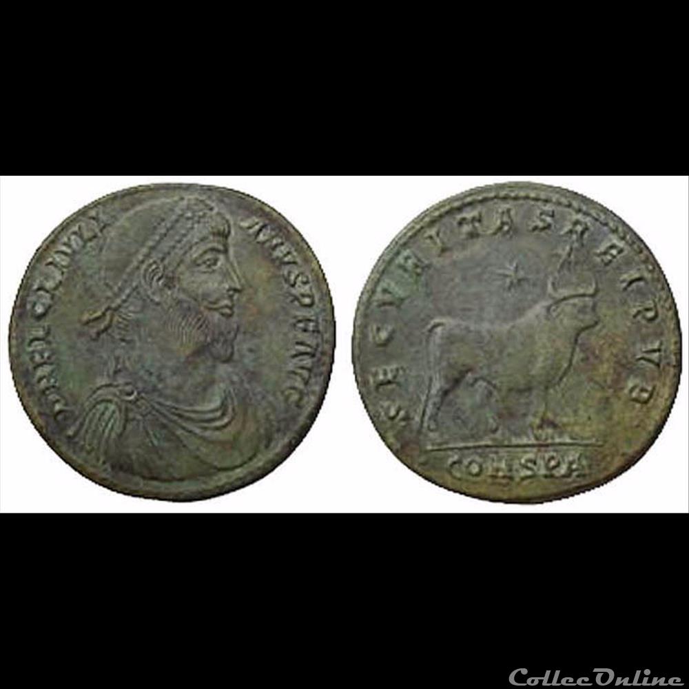 monnaie antique romaine julien ii double maiorina constantinople
