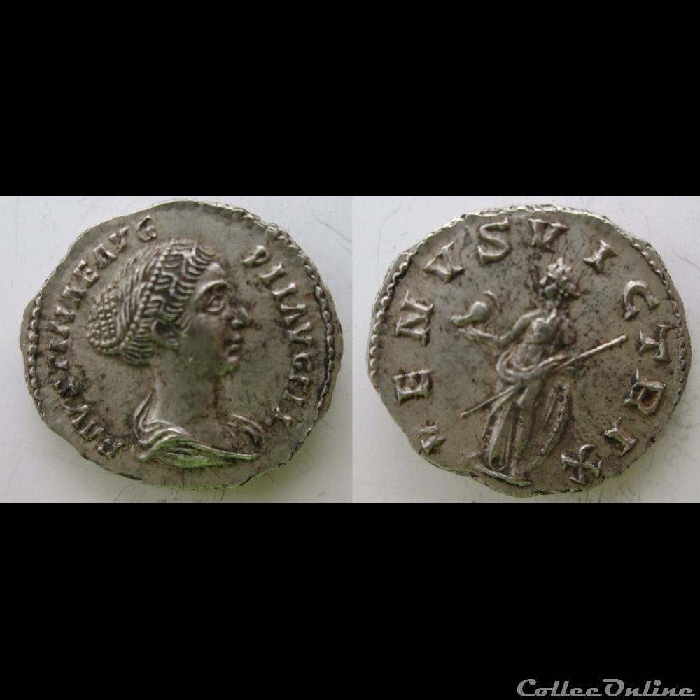Faustine jeune - Denier - VENVS VICTRIX monnaie antique romaine faustine jeune denier venvs victrix