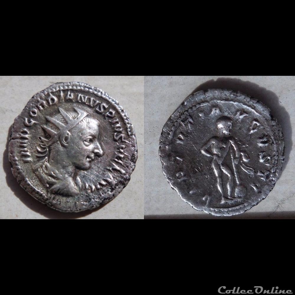 Gordien III - Antoninien - VIRTVTI AVGVSTI monnaie antique romaine gordien iii antoninien virtvti avgvsti