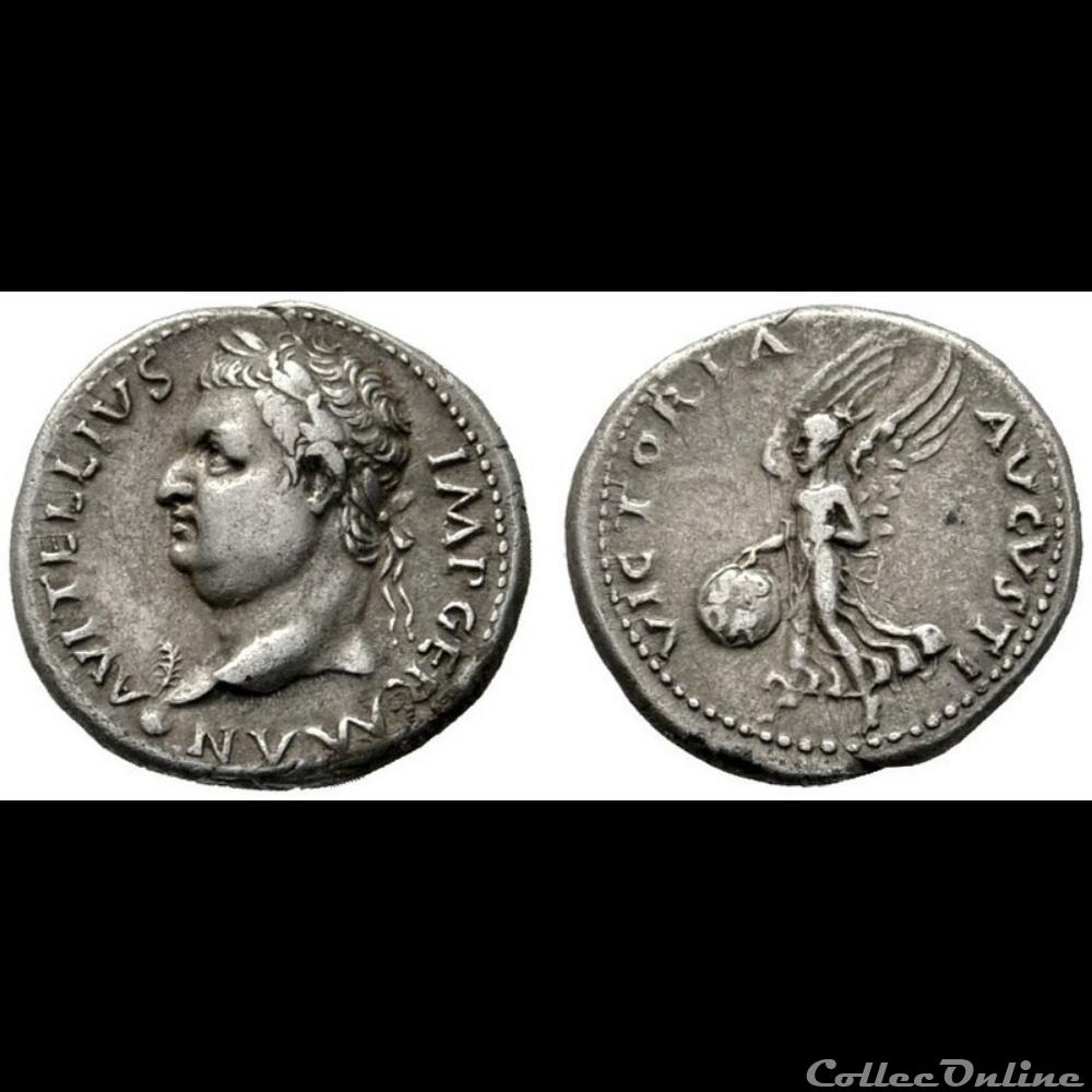 Vitellius - denier - VICTORIA AVGVSTI monnaie antique romaine vitellius denier victoria avgvsti