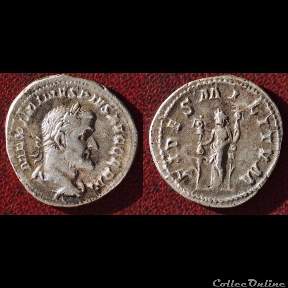 Maximin le Thrace - Denier - FIDES MILITVM monnaie antique romaine maximin le thrace denier fides militvm
