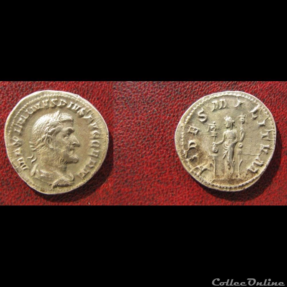 Maximin le Thrace - Denier - FIDES MILITVM monnaie antique romaine maximin le thrace denier fides militvm