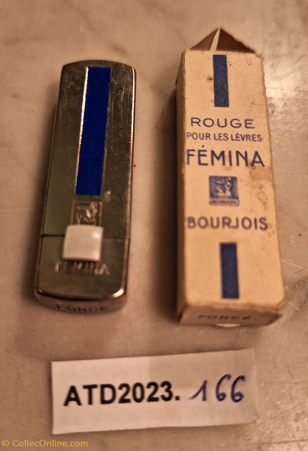 ATD2023.166 Rouge pour les lèvres Fémina Bourjois N° 49 parfums beaute poudriers atd2023 166 rouge pour les levres femina bourjois n 49