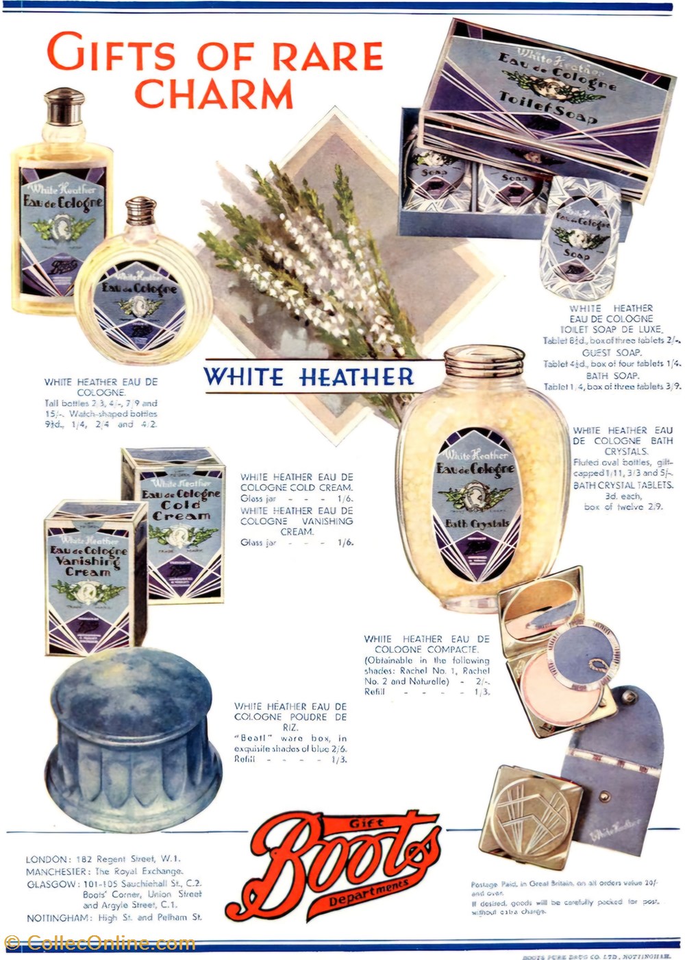 ATD 2024.171 Poudrier White heather Boots 4 parfums beaute poudriers atd 2024 171 poudrier white heather boots