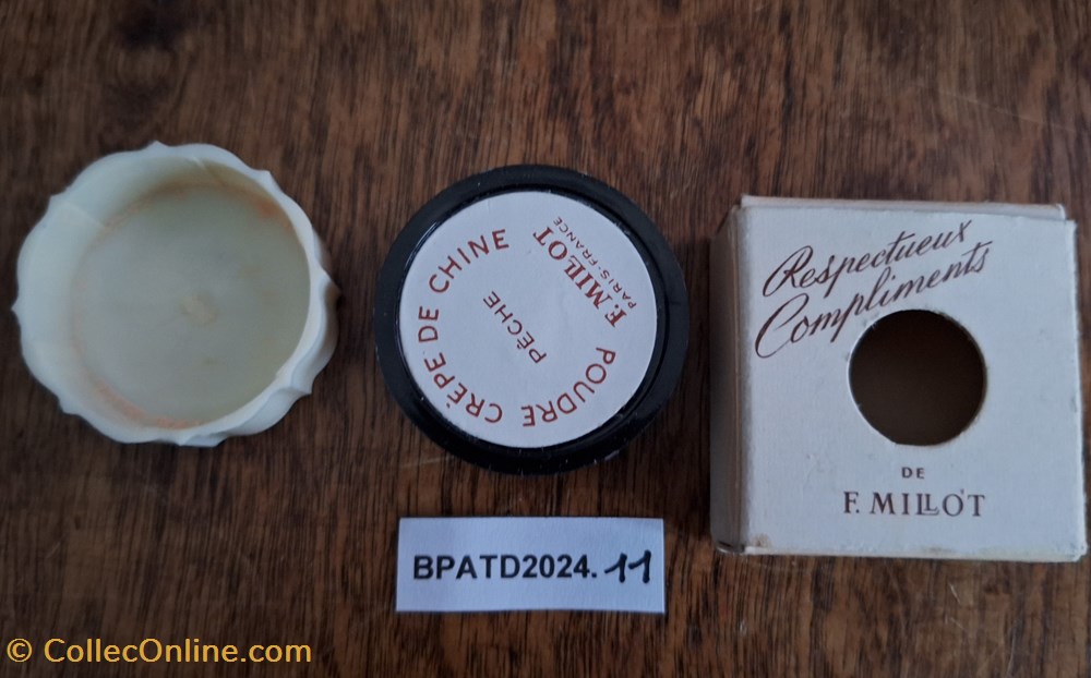 BPATD2024.11 Mini boite à poudre au parfum Crêpe de Chine 3 parfums beaute boites bpatd2024 11 mini boite a poudre au parfum crepe de chine