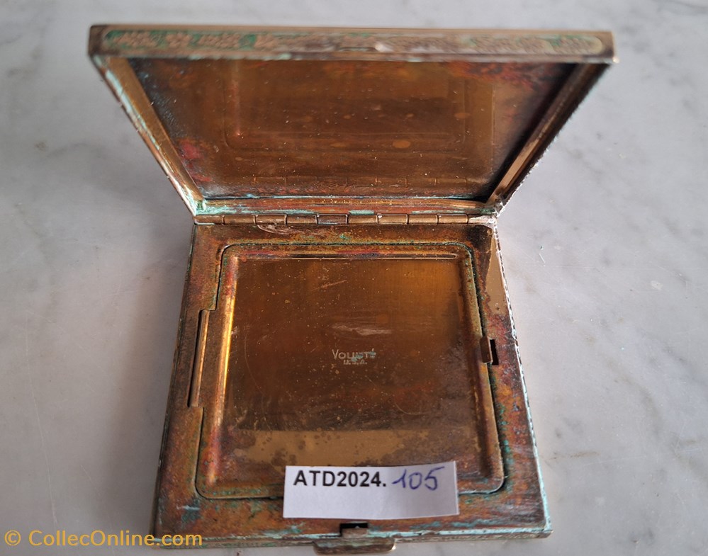 ATD2024.105 Poudrier Volupté à la treille et aux oiseaux 3 parfums beaute poudriers atd2024 105 poudrier volupte a la treille et aux oiseaux