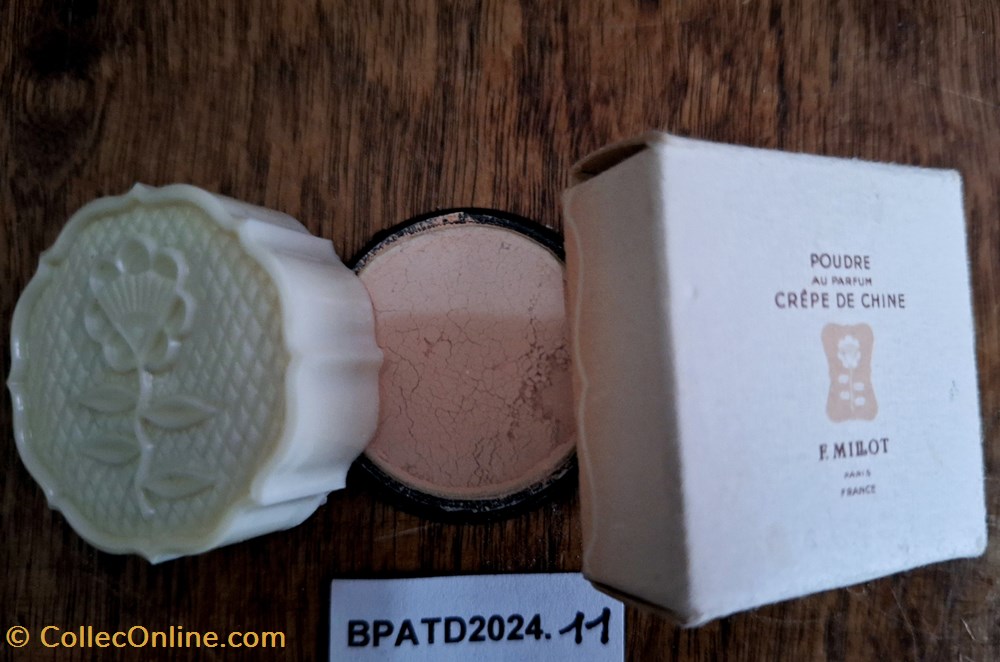 BPATD2024.11 Mini boite à poudre au parfum Crêpe de Chine 2 parfums beaute boites bpatd2024 11 mini boite a poudre au parfum crepe de chine
