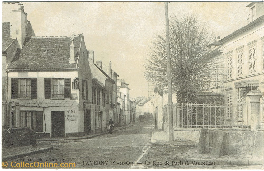 Rue de Paris et rue de Vaucelles cartes postales europe france rue de paris et rue de vaucelles