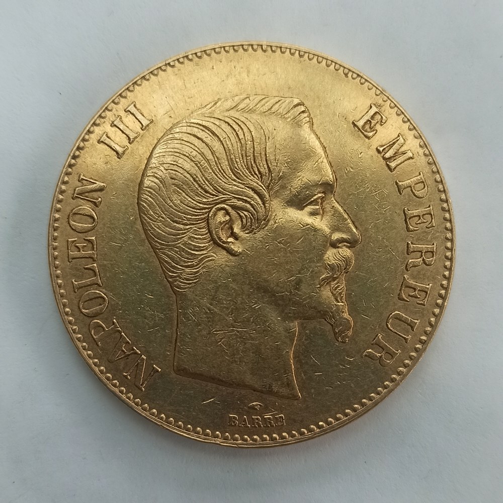 100 Francs Napoléon III 1858 A monnaies monde france 100 francs napoleon iii 1858 a
