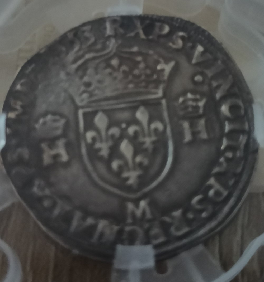 monnaies europe medievale a france royales henri ii teston 5e type 1553m
