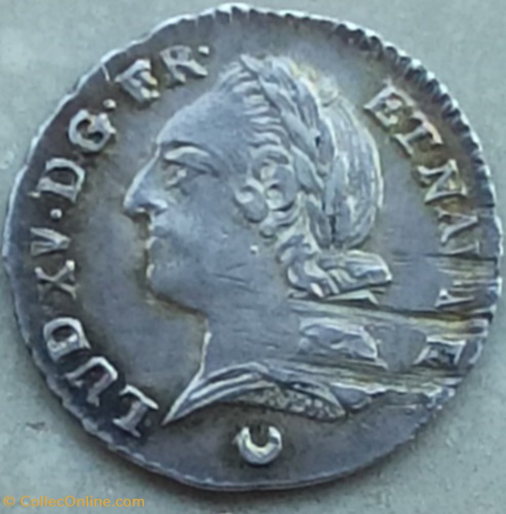 Louis XV 1/10 Ecu Vieille tête 1773AA monnaies europe medievale france royales louis xv 1 10 ecu vieille tete 1773aa