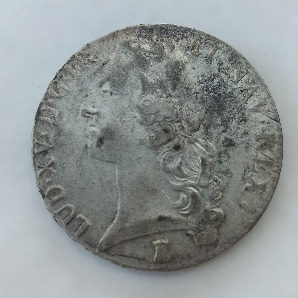 monnaies europe medievale france royales louis xv ecu bandeau 1764t