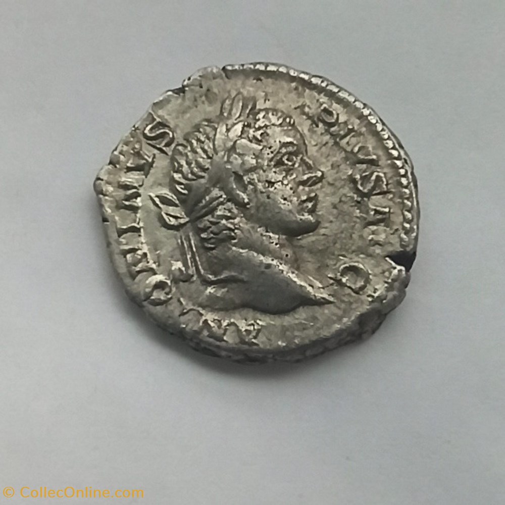 Caracalla RIC.95 ANTONINUS PIUS AVG PONTIF T R P X COS II monnaies antiques romaines imperiales et republicaines caracalla ric 95 antoninus pius avg pontif t r p x cos ii