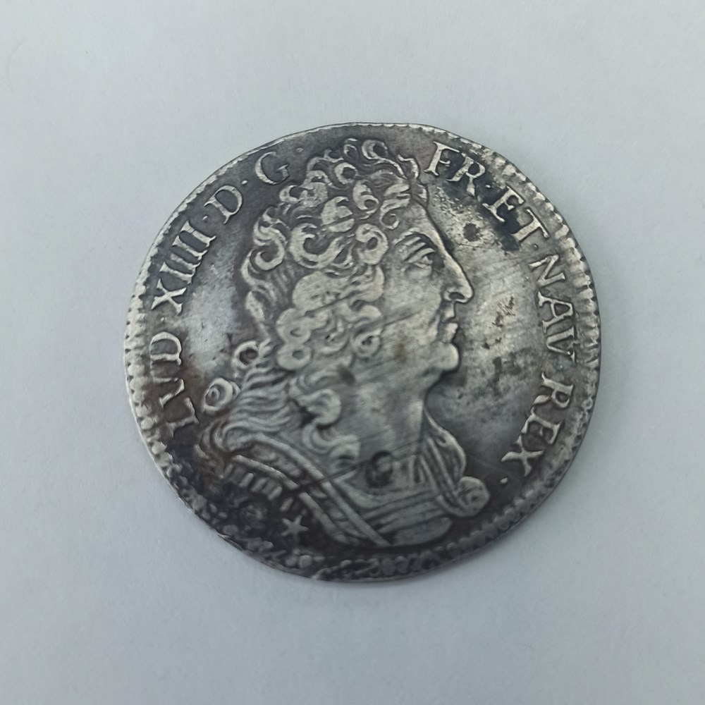 Louis XIV 22 sols 1710BB monnaies europe medievale a france royales louis xiv 22 sols 1710bb