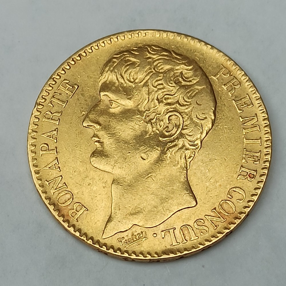 monnaies monde france 40 f napoleon an xi a