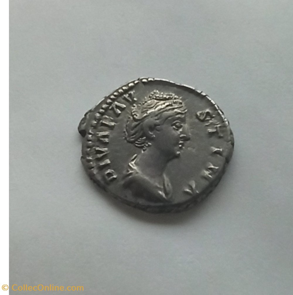 FAUSTINE MERE RIC.370 DIVA FAUSTINA AUGUSTA monnaies antiques romaines imperiales et republicaines faustine mere ric 370 diva faustina augusta