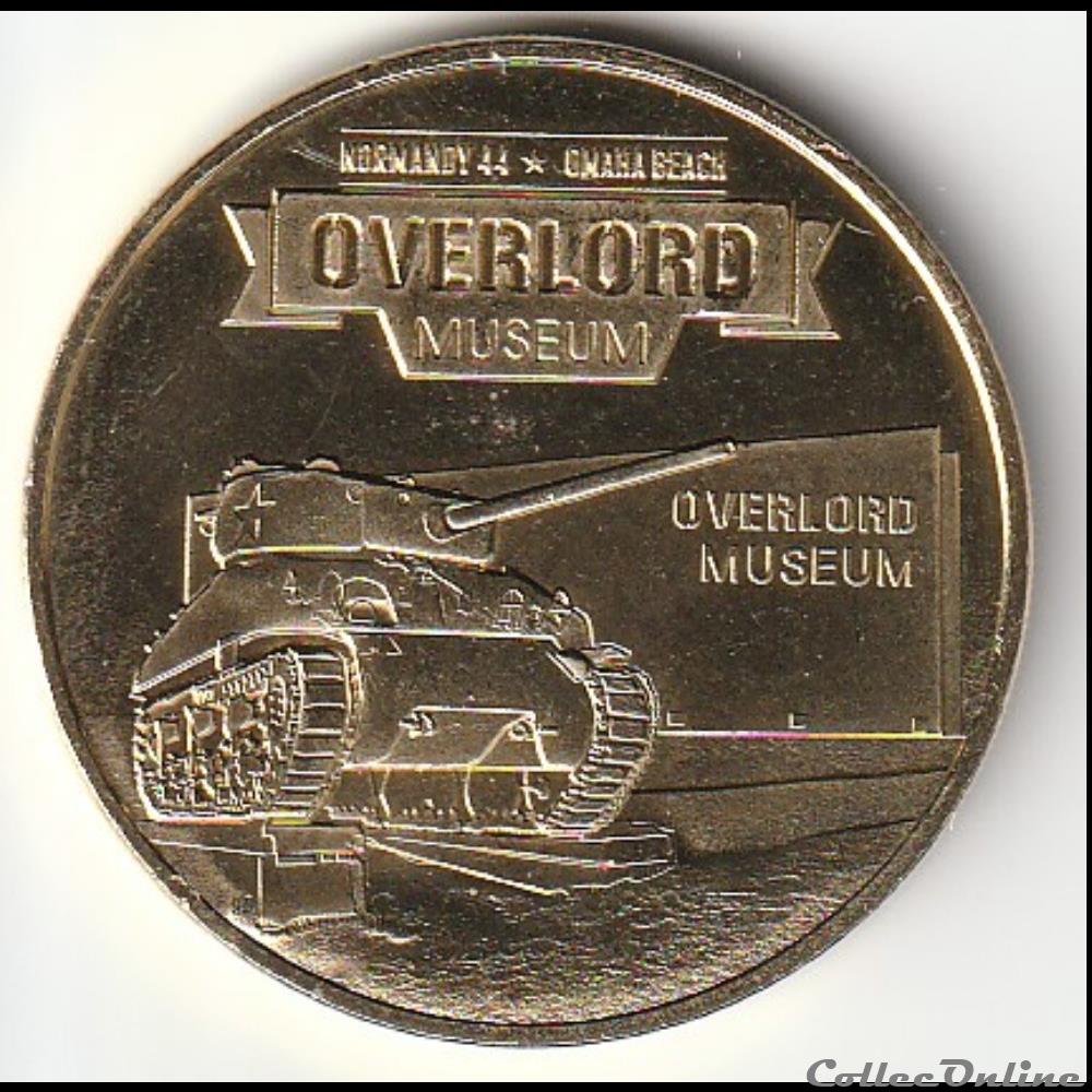 monnaie jeton mereaux france overlord museum normandy 44 omaha beach