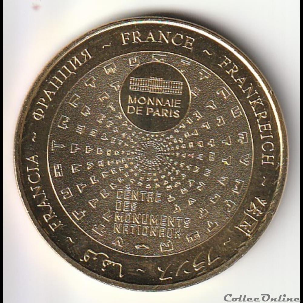 La tour Pey Berland Bordeaux monnaie jeton mereaux france la tour pey berland bordeaux
