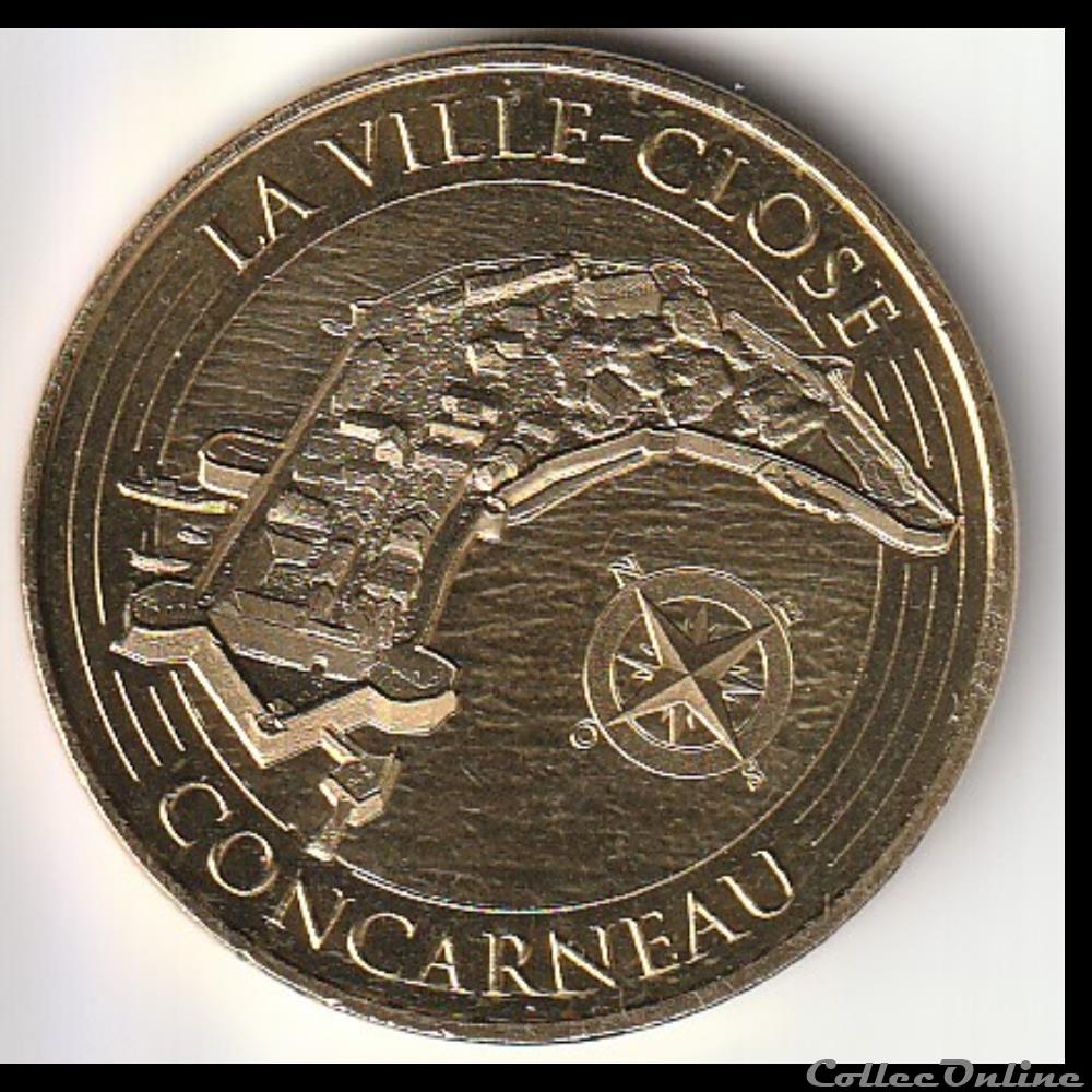 La ville close - Concarneau monnaie jeton mereaux france la ville close concarneau