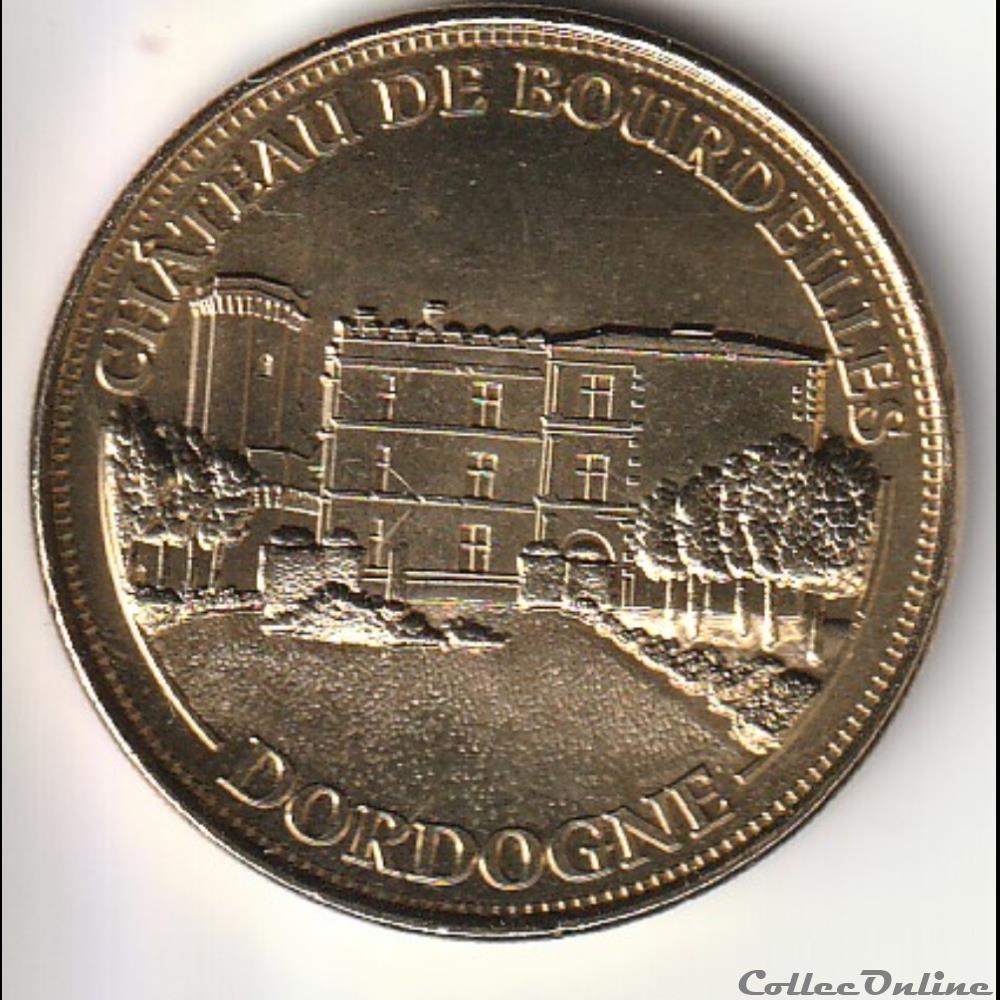 Château de Bourdeilles - Dordogne medaille france touristique chateau de bourdeilles dordogne