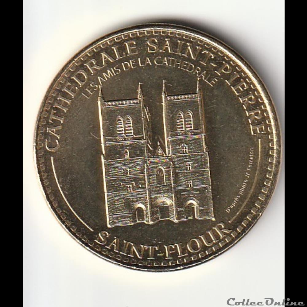 Cathédrale Saint-Pierre Saint-flour monnaie jeton mereaux france cathedrale saint pierre saint flour
